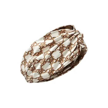 FENDI Duchesse Logo Print Headband