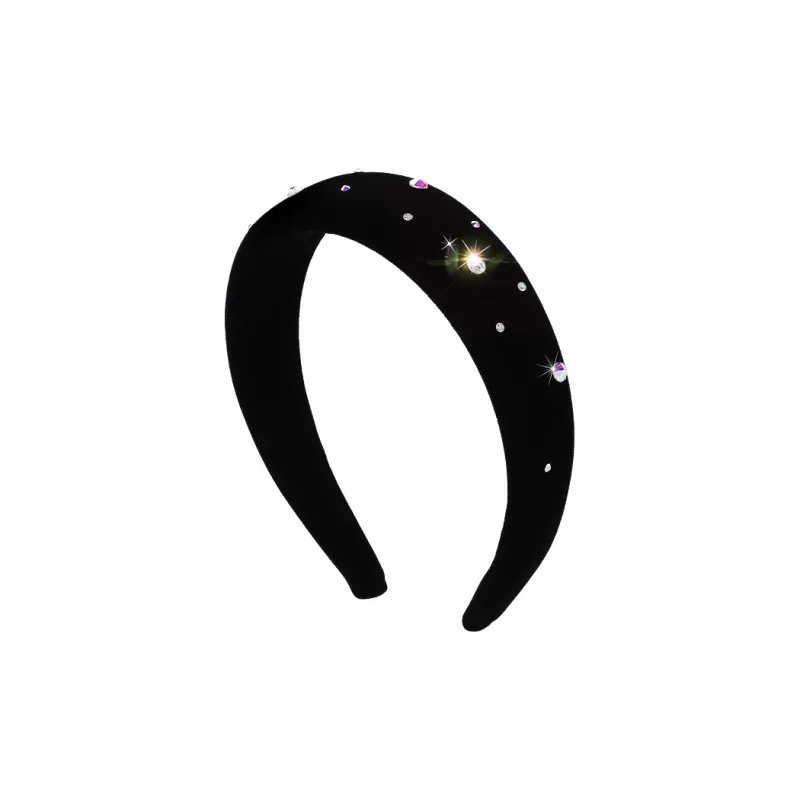 ROYALSASA Artificial Crystal, Alloy Headbands Women's-0