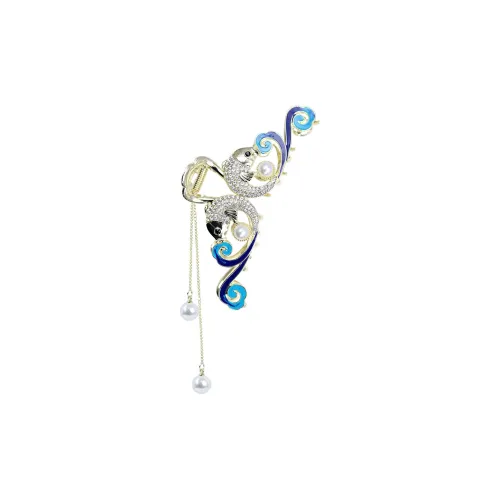 Enchanting Cat Alloy Hair Clips Women's