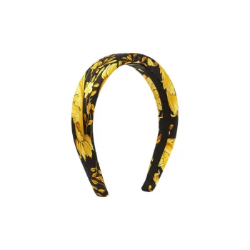 VERSACE Headband Women's Yellow/Black