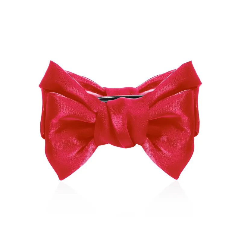 ZANC Satin Hair Clips Women's Multiple Colors-7