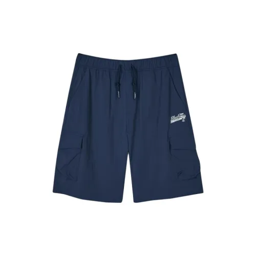 Skechers Funny Monster Casual Shorts Men Navy Blue/002Z