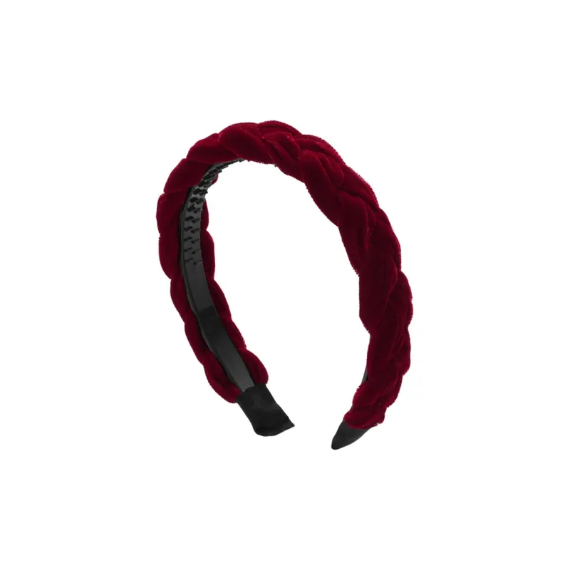 ROYALSASA Velour Headbands Women's-3