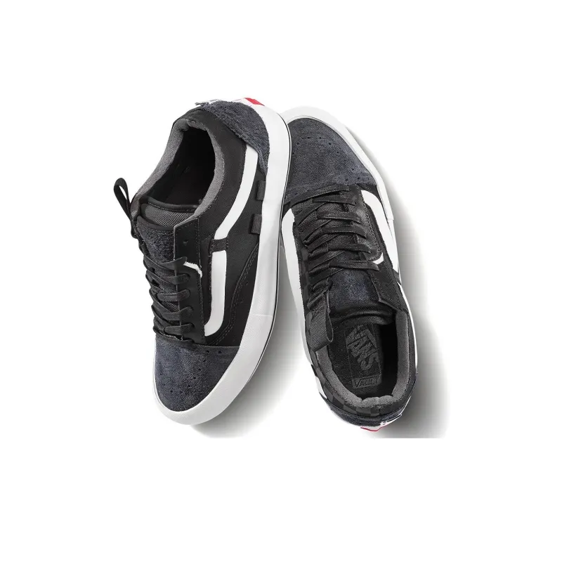 Vans Old Skool Cap Regrind Black White-3