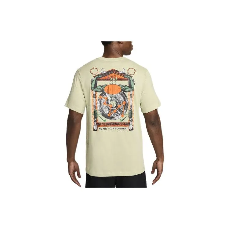 Nike T-Shirts Men Olive Halo-1