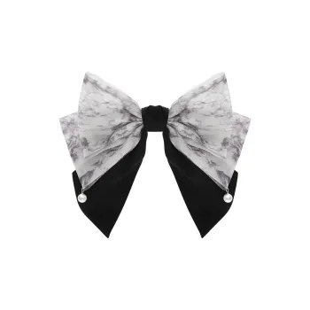 ROYALSASA Polyester Hair Clips Women's