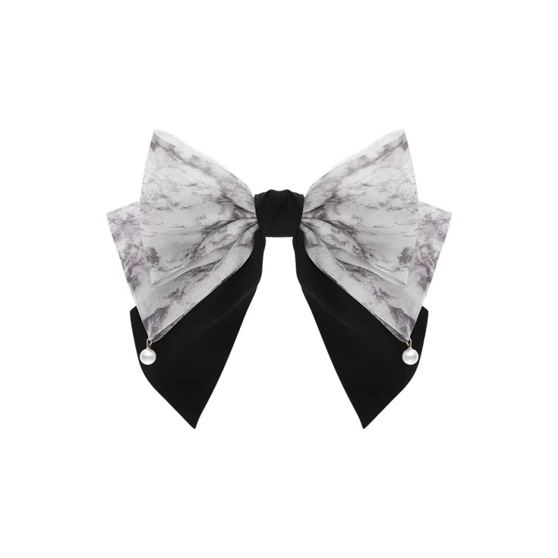 ROYALSASA Polyester Hair Clips Women's-0