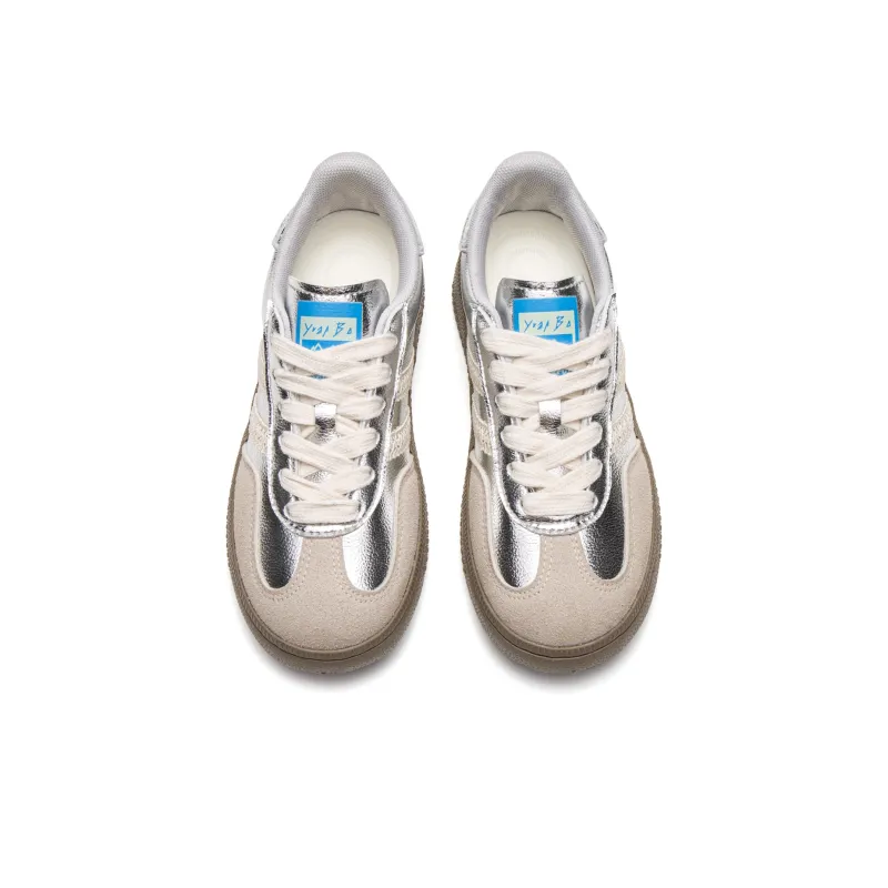 Far Waves Lightweight And Breathable Low-Top Skateboard Shoes Women's Mint Green-7