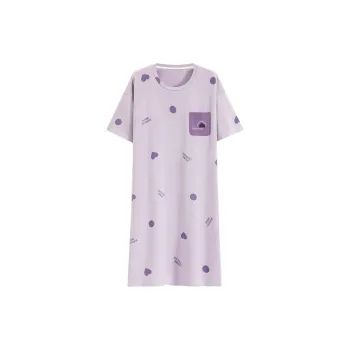 MADALLO Nightgown Women's Taro Purple