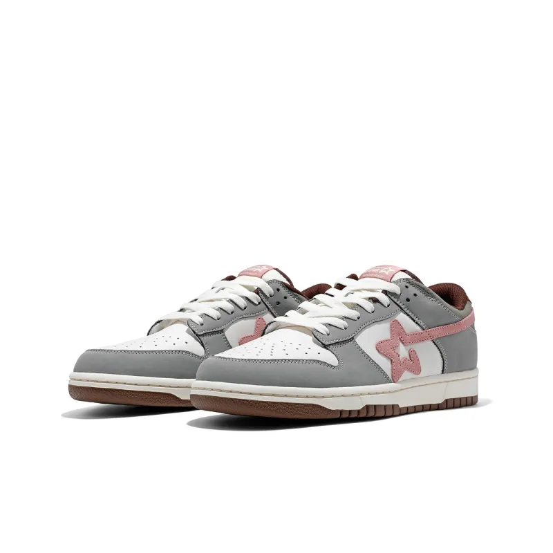 RIPSTAR SKBD Low Slip Resistant Shock Absorbers Low Top Skateboard Shoes Unisex Ueno Park Color Scheme-2
