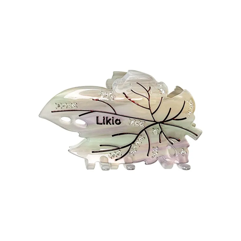 LIKIO Acetate Plate Hair Clips Women's-3