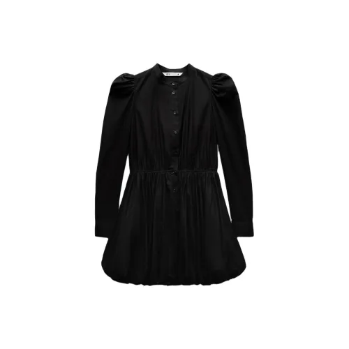 ZARA Long-Sleeved Dresses Women's