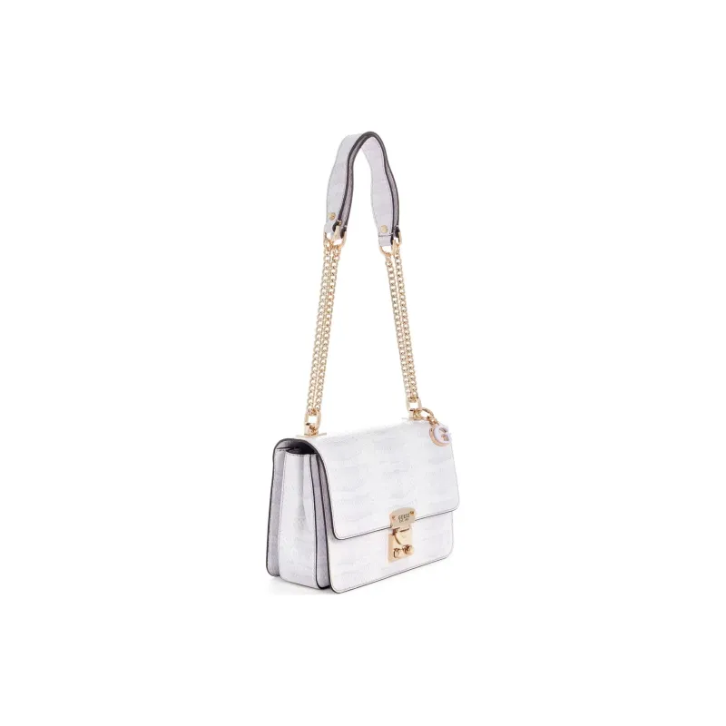 GUESS Faux Leather Crossbody Bag Shoulder Bag Women's Purple-1