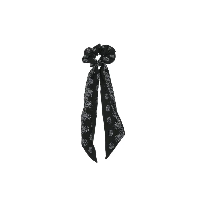 SAINT LAURENT Elastane Hair Bands Women's Black-0