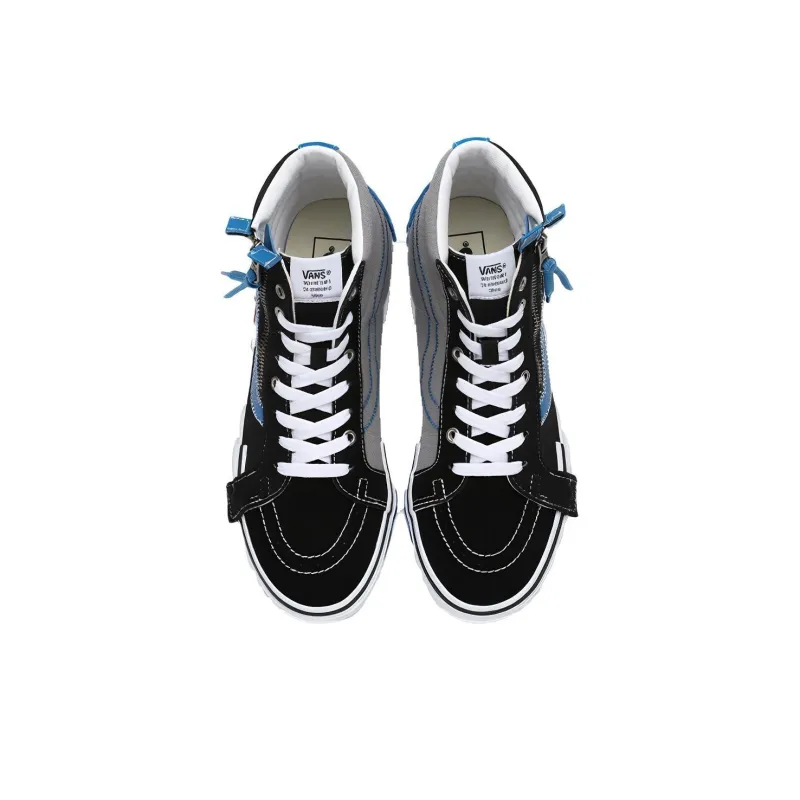 Sk8 Vans Hi Reissue Ca 'Black Myconos Blue'-3