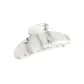 Ink Wash Elegance Hair Clip, Ink Wash Gray