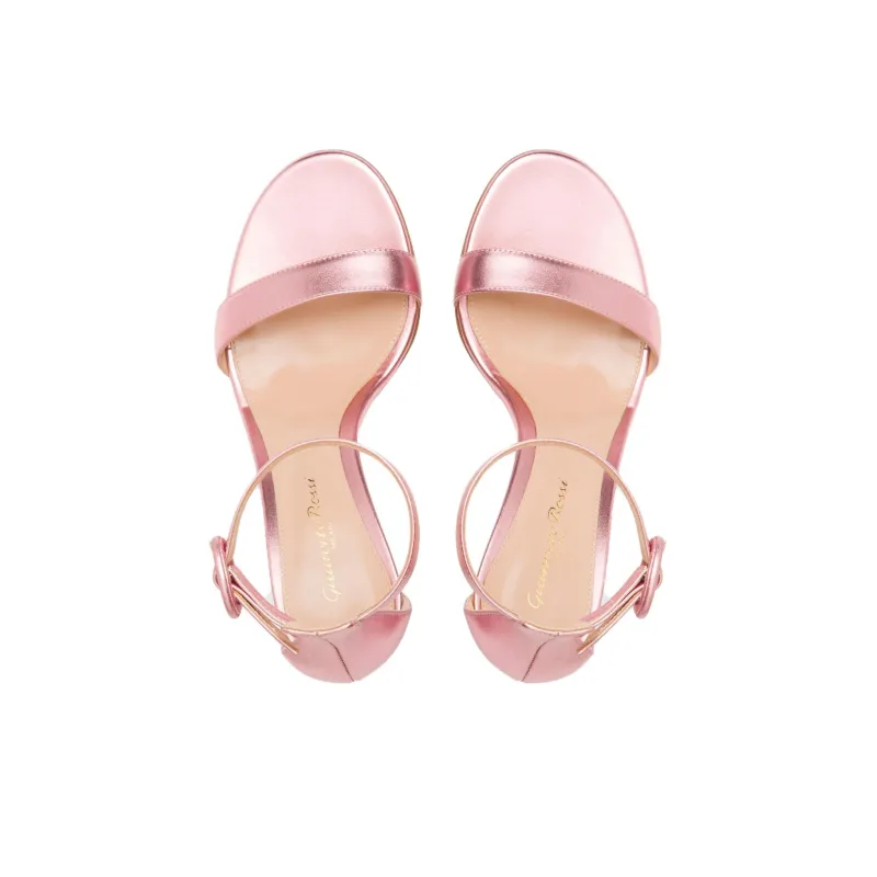 GIANVITO ROSSI 80mm Suede Sandals-3