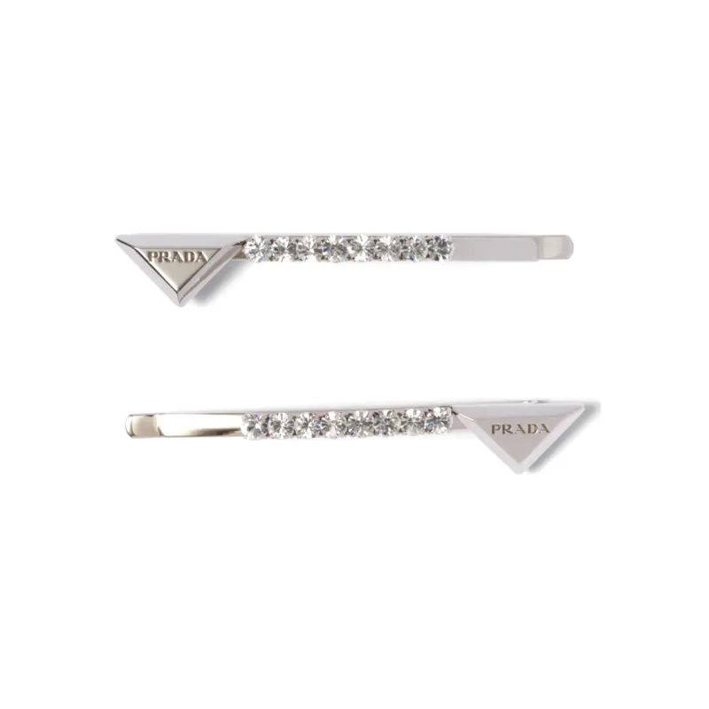 PRADA Hair Clips Women's Silver-0