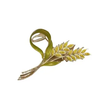 Enchanting Cat Alloy Wheat Hair Clip Women's