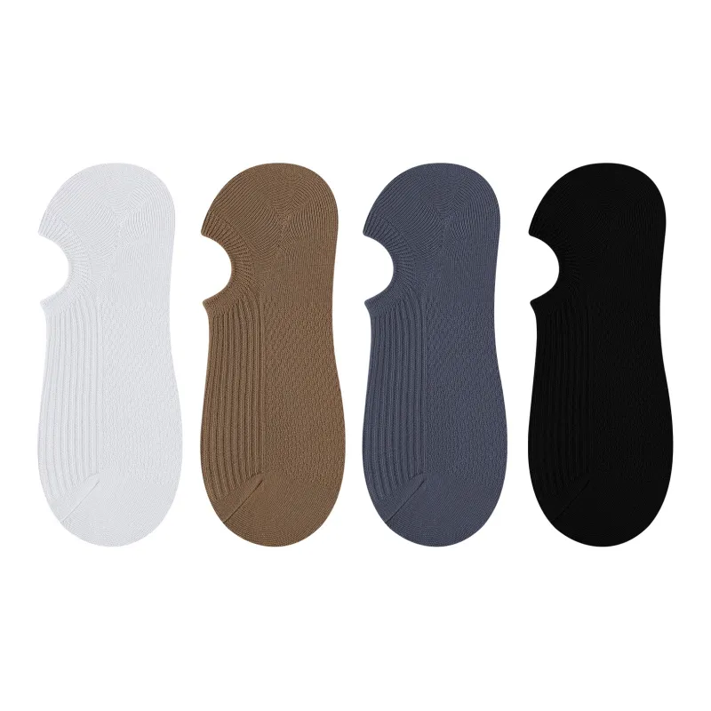 XXLLG No Show Socks Men's 4 Pack-0