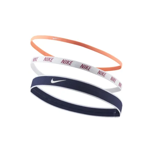 Nike Hair Bands Unisex Multicolor/Bright Orange/White/Deep Navy Blue