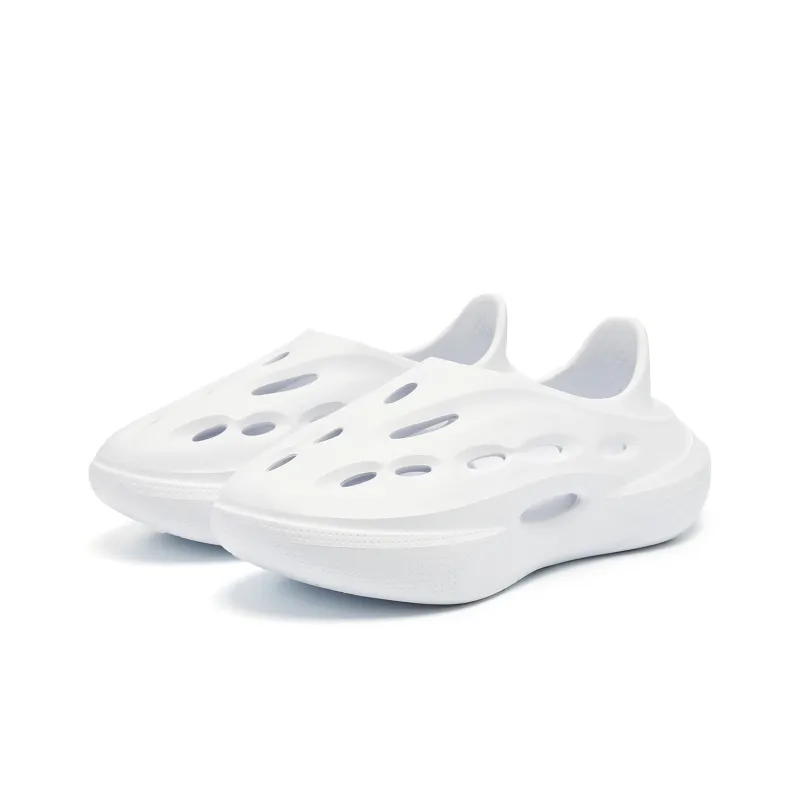 QIAODAN Fangs Clogs Men's Jordan White-4