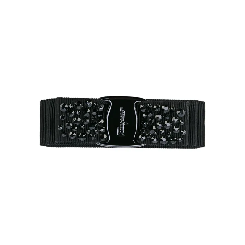 FERRAGAMO Hair Clips Women's Black-0