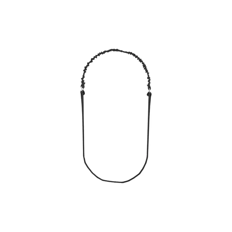 SAINT LAURENT Thin Velvet Ribbon Headband-2