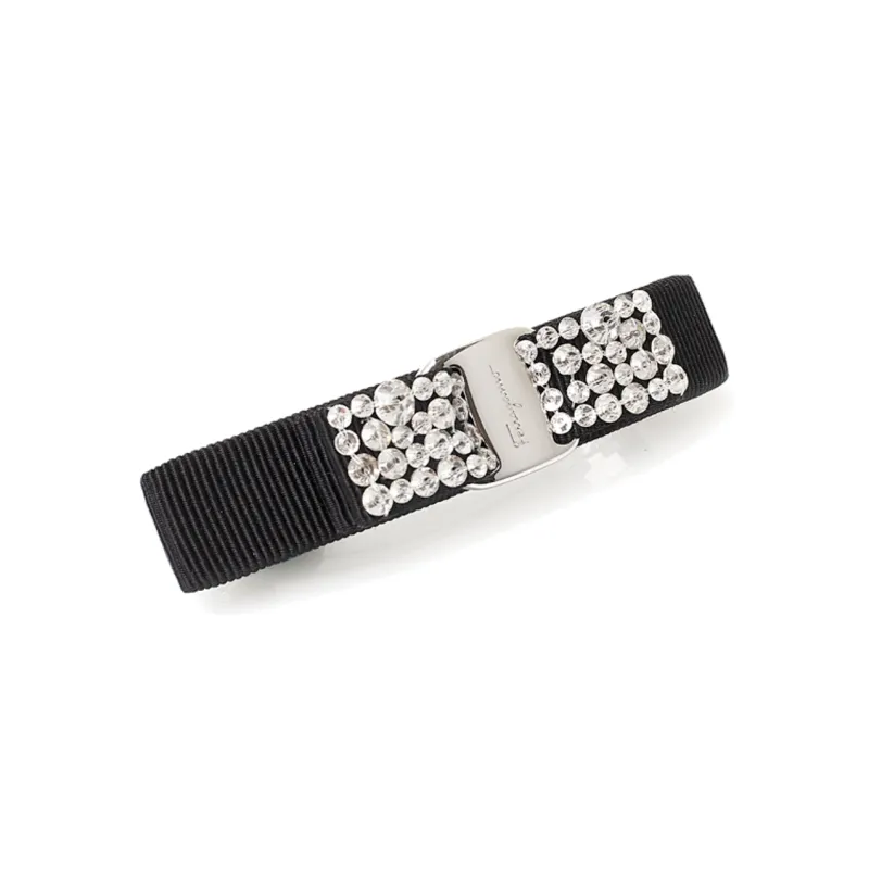 FERRAGAMO Hair Clips Women's Black-2