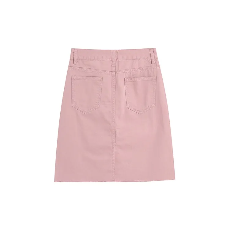 Pzhk Denim Short Skirts Women's-4