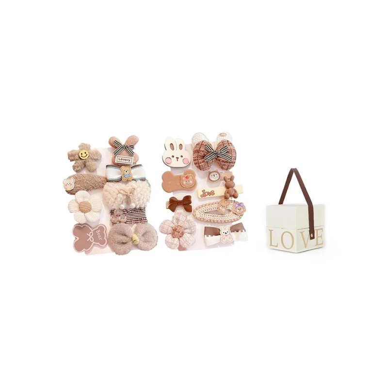 CHIMERA Hair Clips Kids' Coffee-6