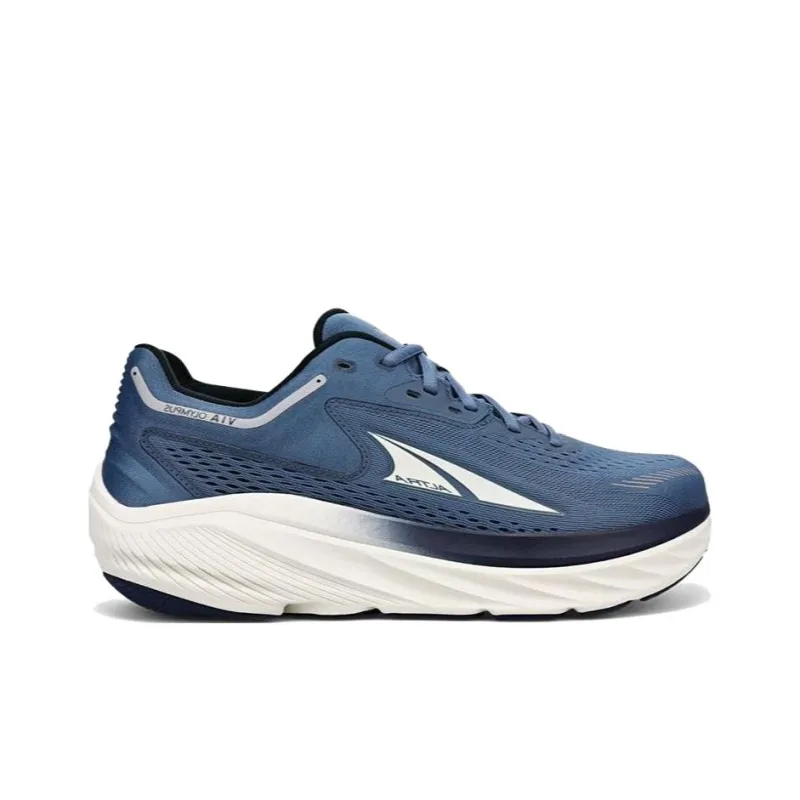 Altra Via Olympus Cushioning Lightweight Low Top Casual Running Shoes Men's Navy Blue-1