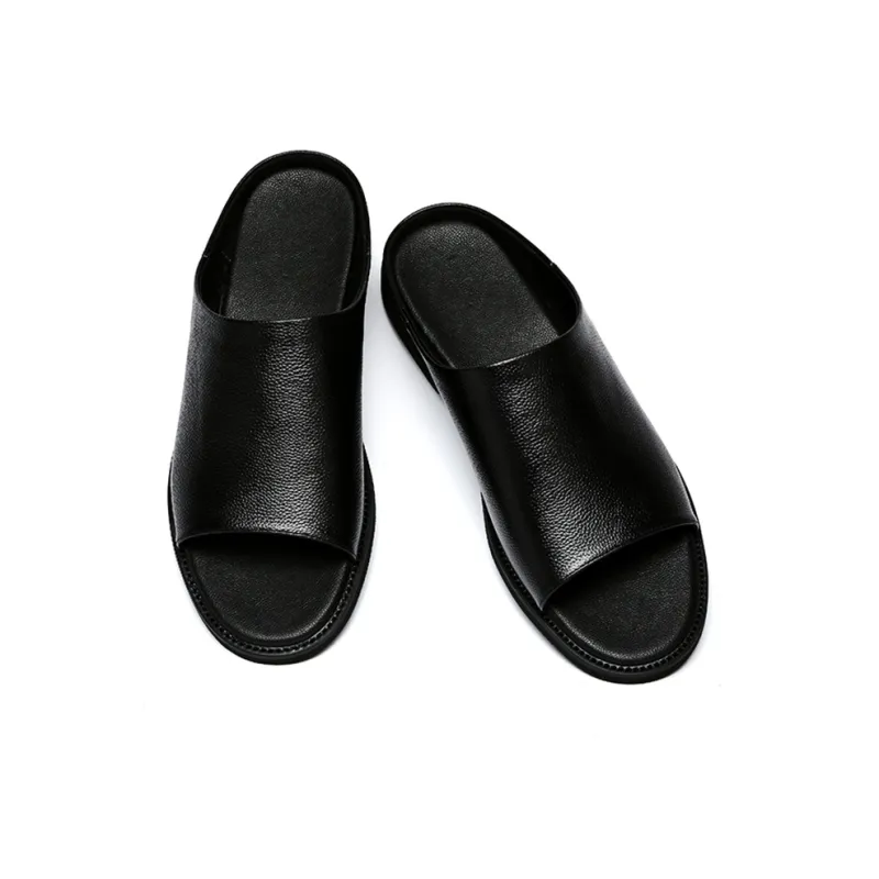Help Slide Slippers Men Black-3