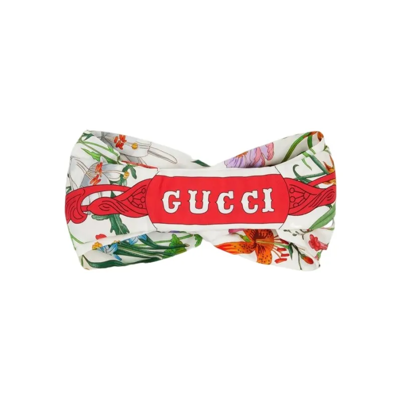 GUCCI Women's Floral Print Hairband-2