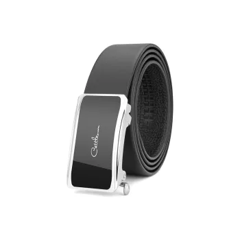 Cows Reign Automatic Buckle Business High End Leather Belts Men's