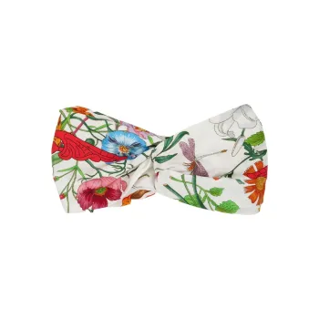 GUCCI Women's Floral Print Hairband
