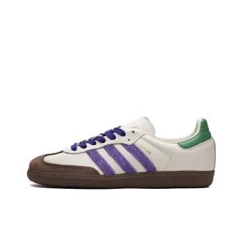 Adidas Samba OG Off White Core Purple Green Brown Women's