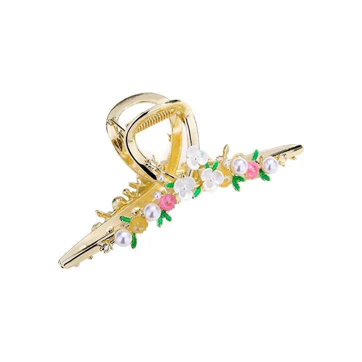 CAROMAY Hair Clips Women's Champagne Gold-0