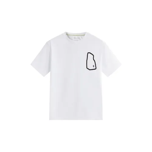 PEACEBIRD MEN T-Shirts Men White 1 Loose Fit