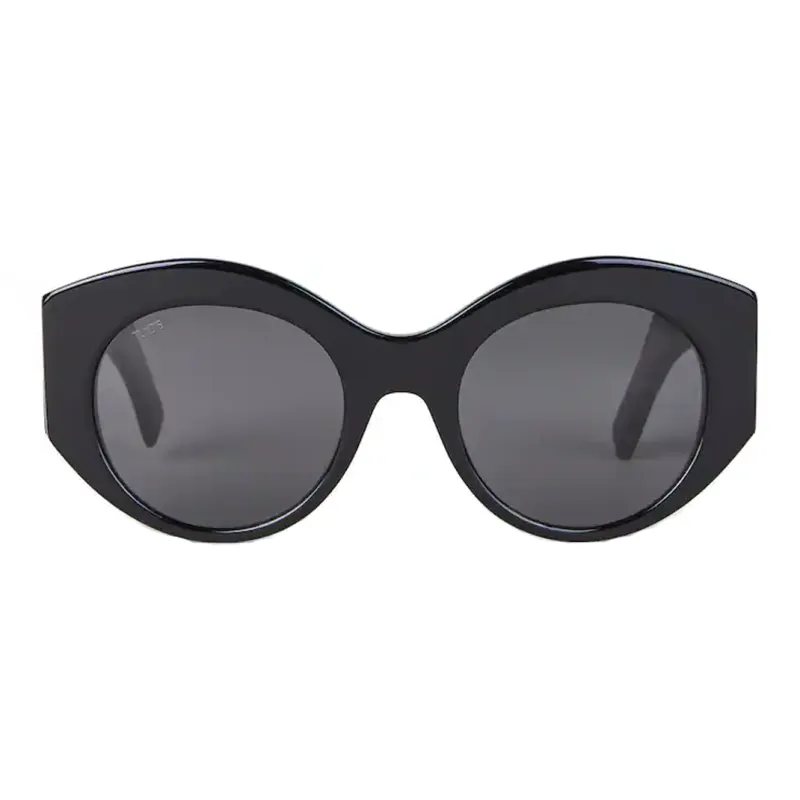 TOD'S Irregular Shape Sunglasses Women's Black-1