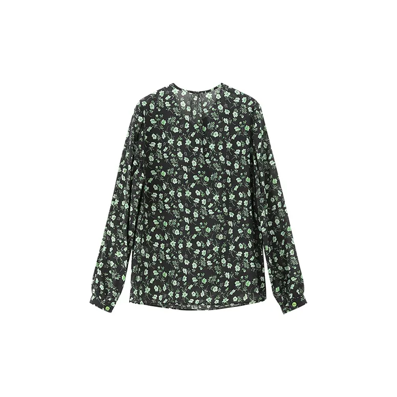 NINE WEST Chiffon Shirts Women's Jasper-1