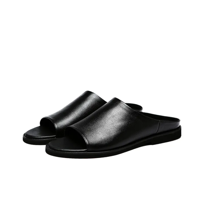 Help Slide Slippers Men Black-1