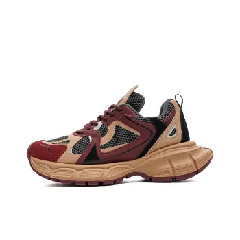 EBLAN Low-Top Chunky Sneakers Women's Red Apricot & Zelkova