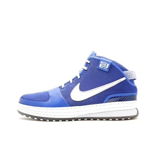 Nike Lebron 6 Vintage Basketball Shoes Men High-Top Royal Blue/White/Black