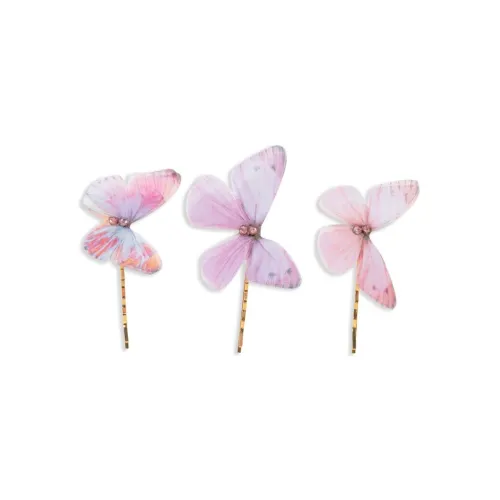 Jennifer Behr Organza Butterfly Bobby Pin Set