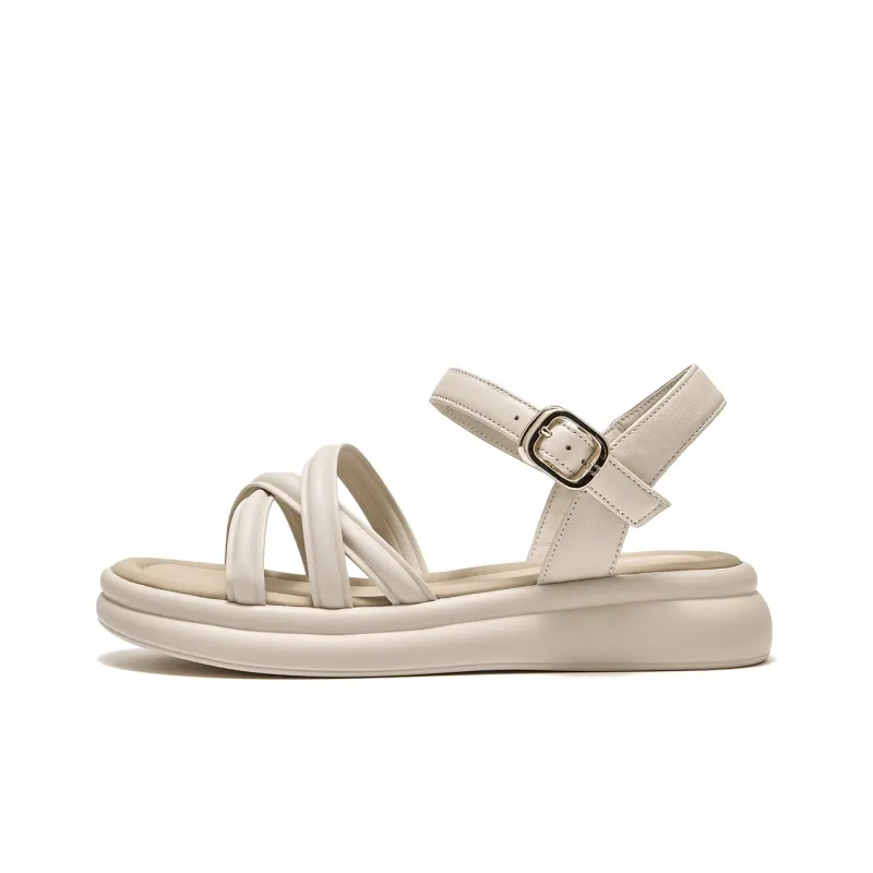 Spider King Strap Sandals 3.6cm Women's Ecru-0