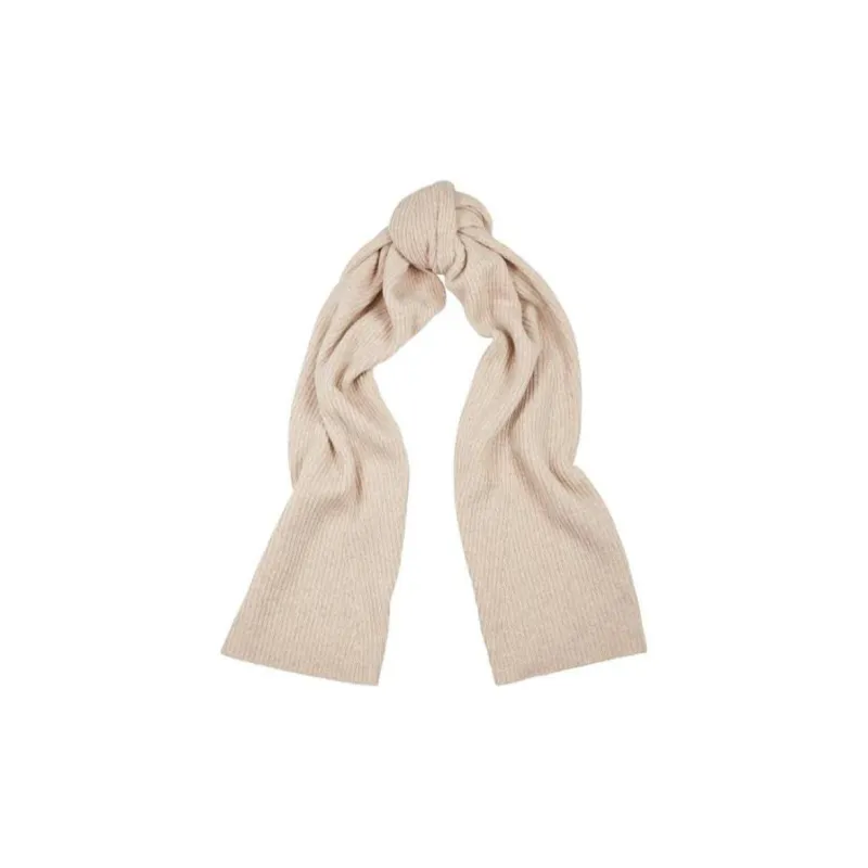 GANNI Knit Scarves Women's Beige-0