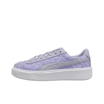 PUMA Basket Platform Fo Blue Lace Up 'Icelandic Blue' Women's