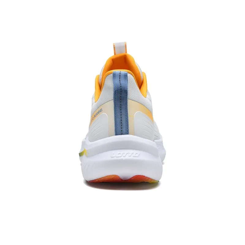 LOTTO Cushioning Anti Slip And Wear Resistant Low Top Carbon Plate Marathon Running Shoes Men's White Blue-3