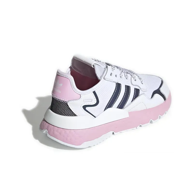 Adidas Nite Jogger Cloud White True Pink Women's-2